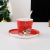 New Christmas Cup Cute Ceramic Cup Dish Santa Claus Water Cup