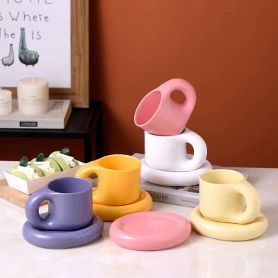 New Ceramic Cup Creative Coffee Set