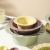 Embossed Cat Ceramic Plate Salad Dish Breakfast Plate