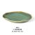 New Creative Kiln Baked Ceramic Plate Japanese Tray Meal Tray Hotel Restaurant Salad Dish Cold Dish Fruit Plate
