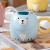 Cartoon Ceramic Cup Three-Dimensional Bear Mug Student Breakfast Cup