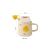 Creative Cheese Ceramic Coffee Cup Cute Mug Water Cup