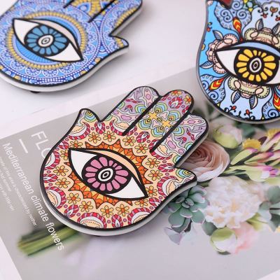 Cross-Border Hot Selling New Creative Porcelain Cup Coaster Placemat