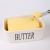 Cross-Border Hot Sale Ceramic Butter Box Rectangular Butter Box Crisper