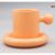 New Coffee Cup Creative Egg Yolk Coffee Set Ceramic Cup
