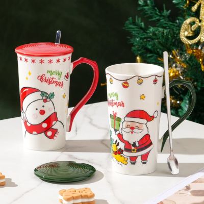 New Christmas Cup Ceramic Cup Holiday Coffee Cup Mug