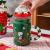Christmas Ceramic Cup Bubble Calcium Ceramic Cup Holiday Mug