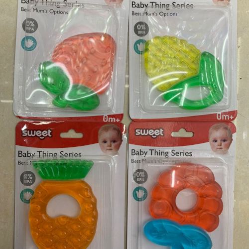 儿童水果图案设计注水牙胶