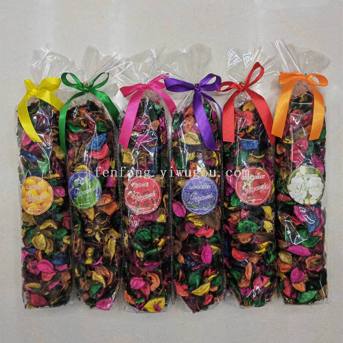 sachet colorful paper scrap aromatherapy dried flowers wedding party supplies home decoration