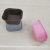 Square cake paper cup No film cake cup Solid color roll cup Baking cake tray greaseproof cake paper tray muffin cakecups