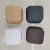 Square cake paper cup No film cake cup Solid color roll cup Baking cake tray greaseproof cake paper tray muffin cakecups