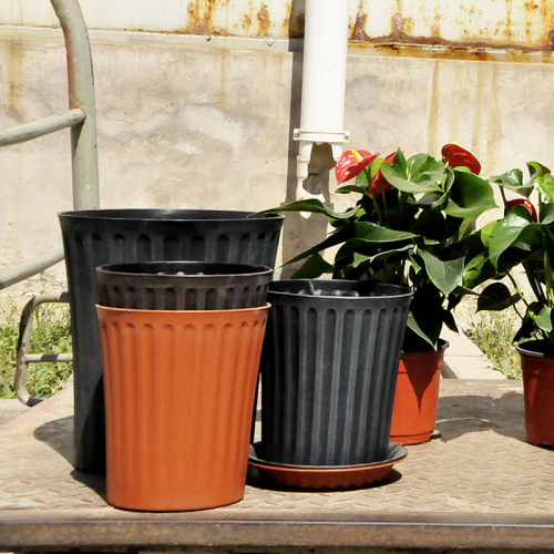 新款环球复古欧式加仑花盆塑料花盆多肉月季铁线莲树脂花盆批发