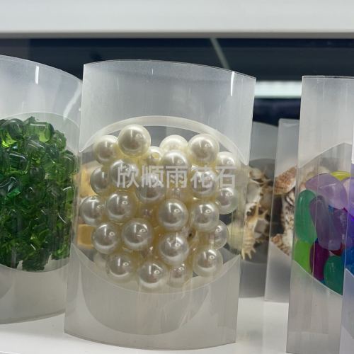 Non-Peeling ABS Plastic Straight Hole Non-Porous Imitation Pearl Scattered Beads All Kinds of round Pearl Bubble Beads Factory Wholesale