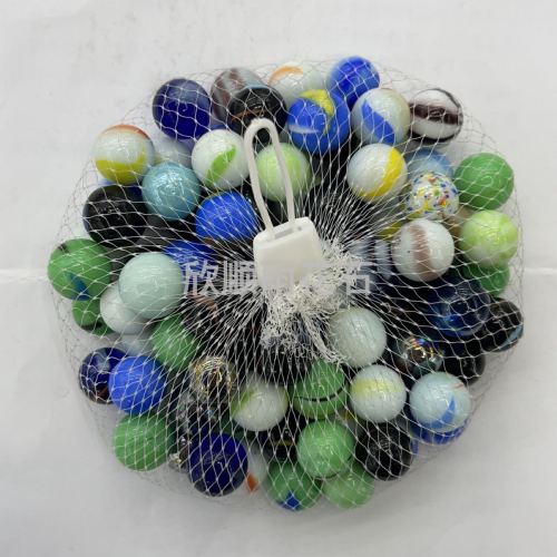 16mm colored glass marbles nostalgic toys transparent glass beads glass balls