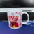 In Stock Ceramic Cup Coffee Cup Milk Cup Valentine's Day Advertising Cup Domestic and Foreign Trade Factory Direct Sales