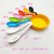 Melamine Spoon Plastic Imitation Porcelain Children Spoon Cartoon Spoon for Eating and Feeding Medicine Cute Small Spoon