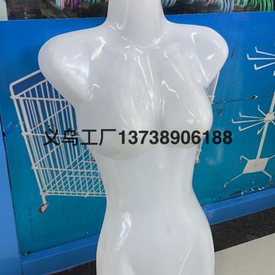 Model Props Women's Half-Body Children's Clothing Plastic Chest Clothing Men's Model Piece Clothes Display Stand Wall Hanging Board Dummy