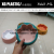 Pet bowl fashion style cat claw plastic bowl 2 in 1 multi-purpose feeding bowl drinking bowl round food basin hot sales