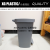 plastic trash can with pedal 30-40 L rectangular trash bin high quality large capacity kitchen waste bin hot sale dustbin with lid