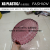 fashion style plastic plate home new arrival creative round fruit plate durable tray thicken PET fruit plate hot sales