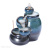 Ceramic Cup Left and Right Fengyuan Backflow Incense Burner Creative Blue Incense Burner Backflow Home Decoration