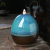 Cross-Border Ceramic LED Light Aromatherapy Furnace Backflow Incense Creative Sandalwood Large Blue Reflow Furnace