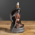 Cross-Border Purple Sand Buddha Watching Smoke Backflow Incense Burner Indian Snake Statue Backflow Furnace Crafts