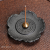 Ceramic Black Lubao Joss-Stick Dish Incense Holder Copper Incense Support Ceramic Long Incense Incense Holder