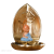 Ceramic Gossip Lion Incense Burner Incense Coil Suitable for Gilding Porcelain Incense Holder Items for Buddha Hall
