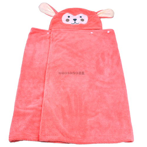 bath towel for children cape sleeping bag baby quick-drying hooded cloak bathrobe beach cartoon hooded bath towel for children