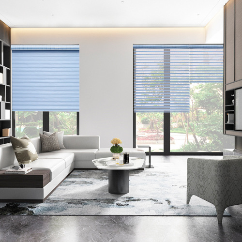 成品窗帘遮光香格里拉柔纱帘透气纱帘窗帘斑马帘柔纱帘