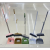 Soft Hair Broom Dustpan Set Household Cleaning Broom Dustpan Combination Handheld Broom Set