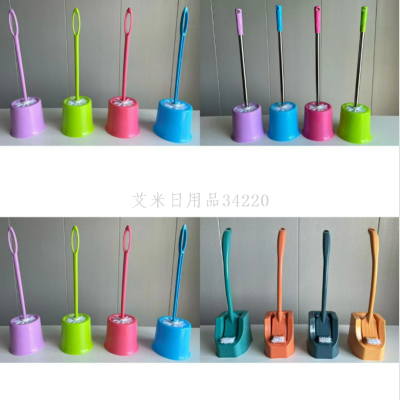 Bold Rod Long Handle Toilet Brush Toilet Cleaning Brush No Dead Angle Decontamination Cleaning Toilet Brush