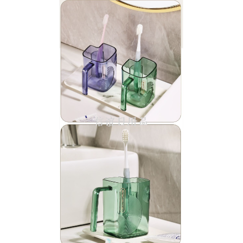 Transparent Gargle Cup Brushing Mouthwash Cup Used in Home Tooth Cup Toothbrush Sub-Packaging Hygiene