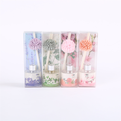 Fire-Free Aromatherapy Bottles Essential Oil Perfume Subpackaging Empty Glass Bottle Indoor Bathroom Decoration Incense