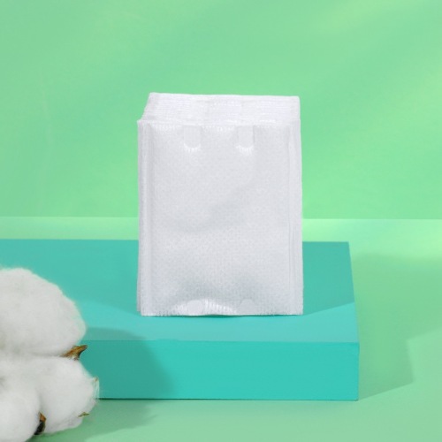 厂家批发化妆棉散装简装酒店用品卸妆棉加厚一次性三层单片化妆棉