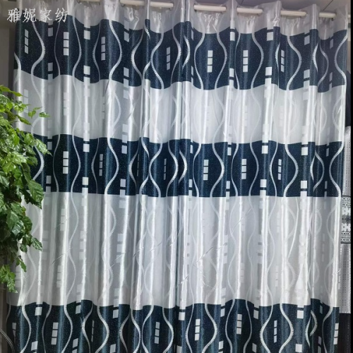 new cationic double-sided printing shade cloth living room bedroom shade curtain factory direct sales