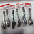 Stainless Steel Buffet serving utensils Salad BBQ Tongs Heavy Duty Serving Food Tongs for Frying,Cooking,Clipping Toast 