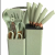 Kitchen Cooking Utensils & Knife Set with Block, Holder & Cutting Board Premium Silicone Utensils Stainless Steel Coated