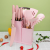 Kitchen Cooking Utensils & Knife Set with Block, Holder & Cutting Board Premium Silicone Utensils Stainless Steel Coated