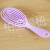 Hairdressing Comb Massage Comb Hair Curling Comb Mirror and Comb Macaron Color Tangle Beauty Salon Comb