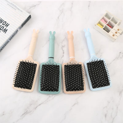 Cartoon Hairdressing Comb Massage Comb Hair Curling Comb Mirror and Comb Macaron Color Tangle Teezer Beauty Salon