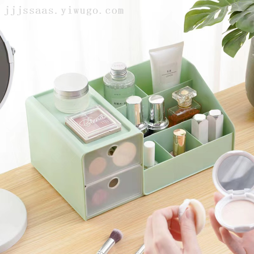 drawer cosmetics storage box nordic plastic jewellery lipstick simple finishing box desktop student vanity box