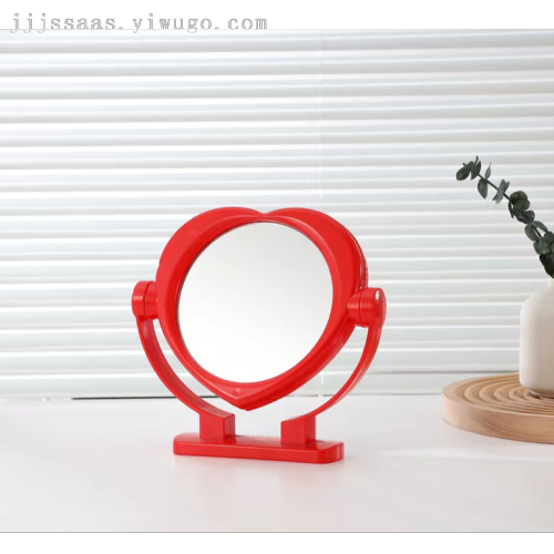 plastic mirror wedding table mirror festive makeup mirror wedding red hairdressing mirror makeup mirror