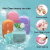 Manual Silicone Face Cleansing Brush Cleaning Exfoliating Facial Brush Wash Baby's Hair Massage Brush Facial Cleanser