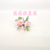 Artificial/Fake Flower Bonsai Vase Single 5 Forks Bud Living Room Bar Counter Cashier and Other Ornaments