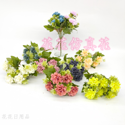 Artificial/Fake Flower Bonsai Single Pine Chrysanthemum Living Room Dining Table TV Cabinet and Other Ornaments