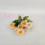 Artificial/Fake Flower Bonsai Vase 10 Fork Autumn Sun Chrysanthemum Living Room Dining Table Wine Cabinet and Other Ornaments
