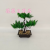 Artificial/Fake Flower Bonsai Plastic Basin Colorful Green Pine Furnishings Ornaments