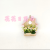 Artificial/Fake Flower Bonsai Wall Hanging Wooden Small House Small Flower Decorations